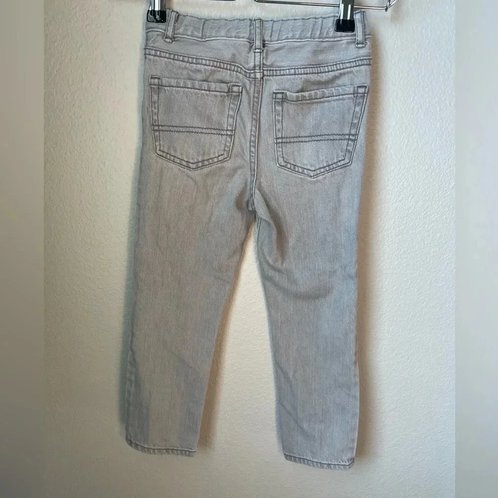 The Children’s Place Skinny 5T grey pants with snap closure & adjustable waist